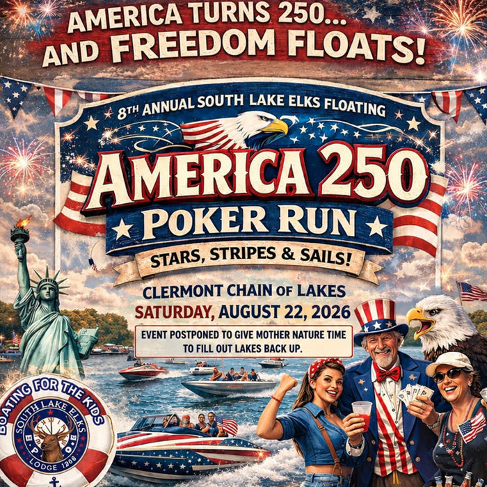 Clermont Chain Of Lakes Poker Run boating event