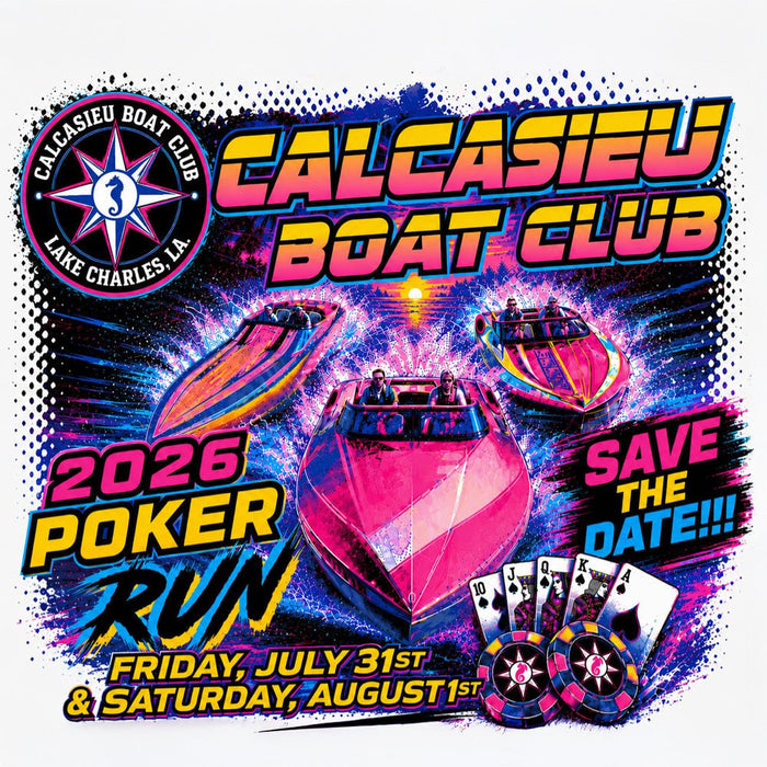 Calcasieu Boat Club Poker Run boating event