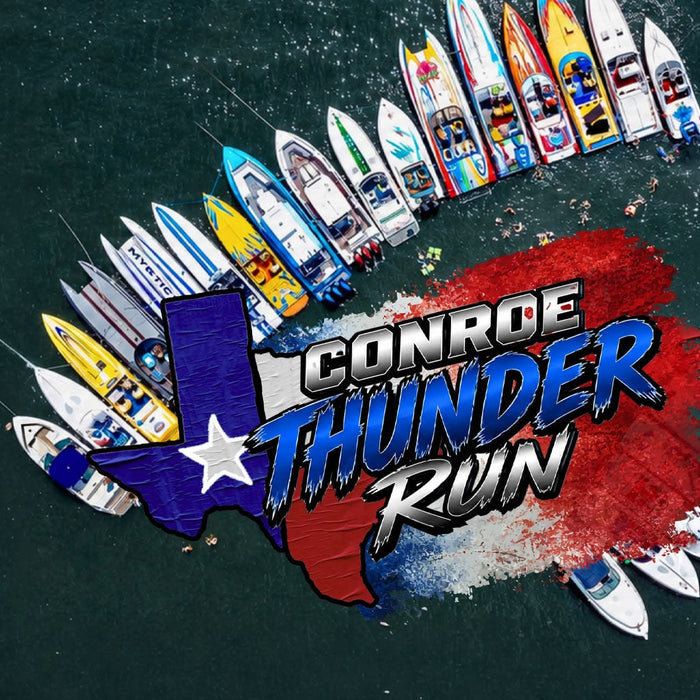 Lake Conroe Thunder Run boating event