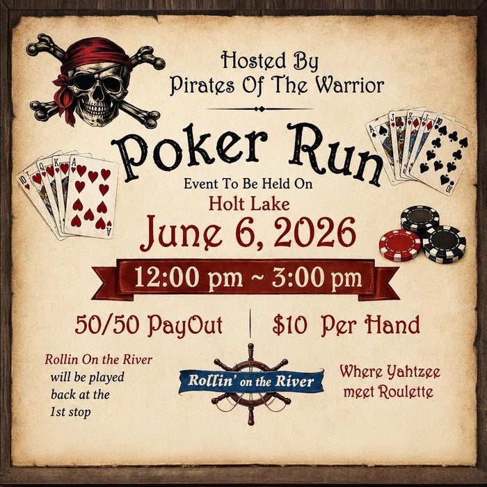 Pirates of the Warrior Poker Run