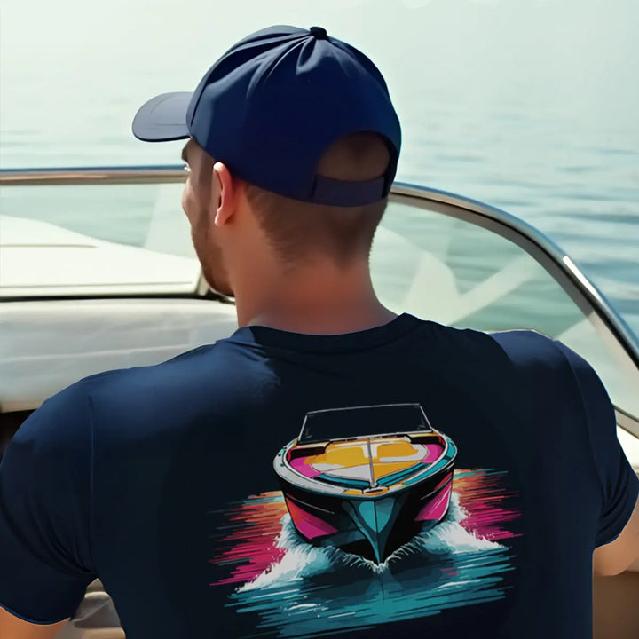 Abstract Boat - Boating Tshirt