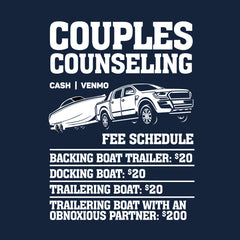 Couples Counseling –  Men's Performance Boating T-Shirt