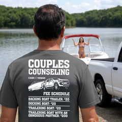 Couples Counseling –  Men's Performance Boating T-Shirt