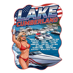 LAKE CUMBERLAND 2026 –  Men's Performance Boating T-Shirt