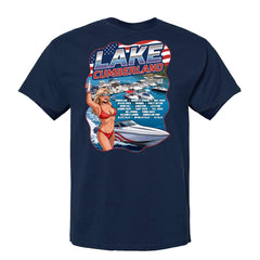 LAKE CUMBERLAND 2026 –  Men's Performance Boating T-Shirt