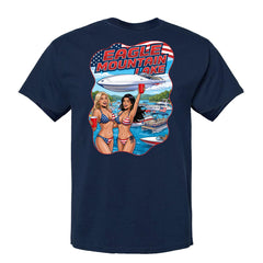 EAGLE MOUNTAIN LAKE 2026 –  Men's Performance Boating T-Shirt