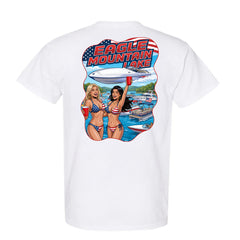 EAGLE MOUNTAIN LAKE 2026 –  Men's Performance Boating T-Shirt