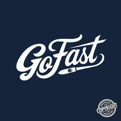 GO FAST –  Men's Performance Boating T-Shirt