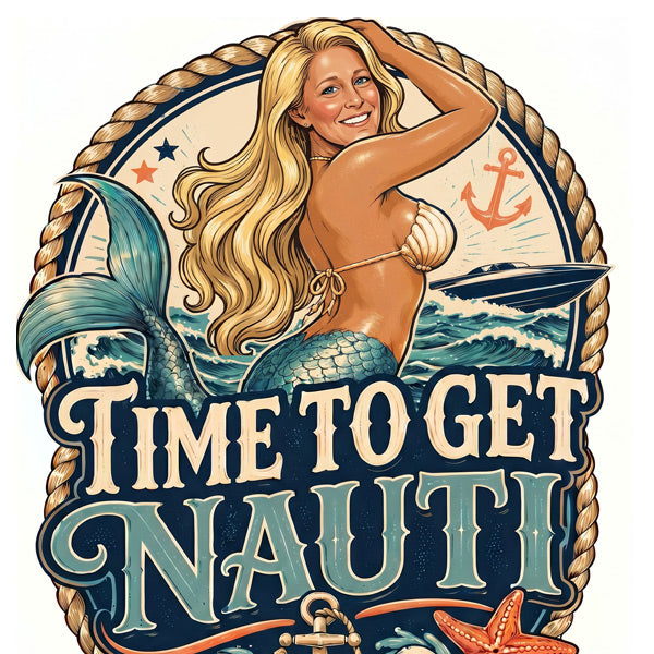 Finished Mermaid Magic shirt