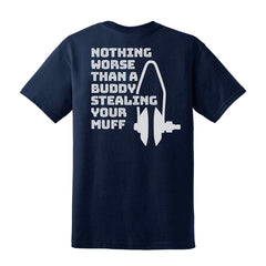 Muff Stealer –  Men's Performance Boating T-Shirt