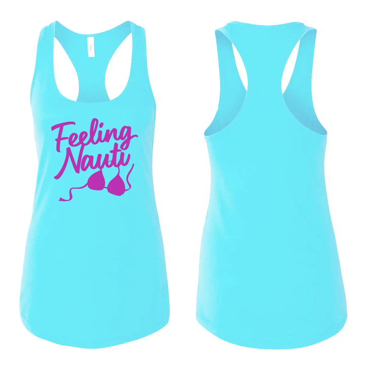 Feeling Nauti Tank Top - Tahiti Blue