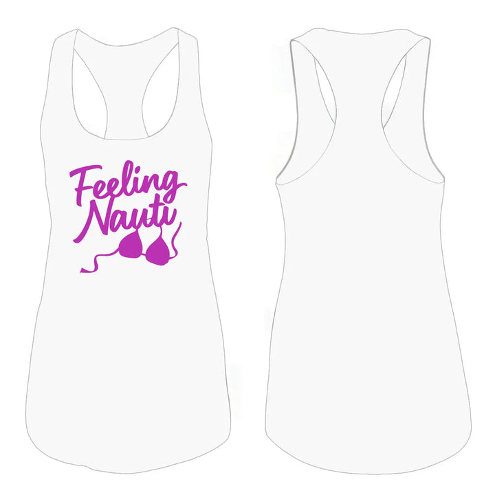 Feeling Nauti Tank Top - White