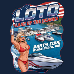 LAKE OF THE OZARKS 2026 –  Men's Performance Boating T-Shirt