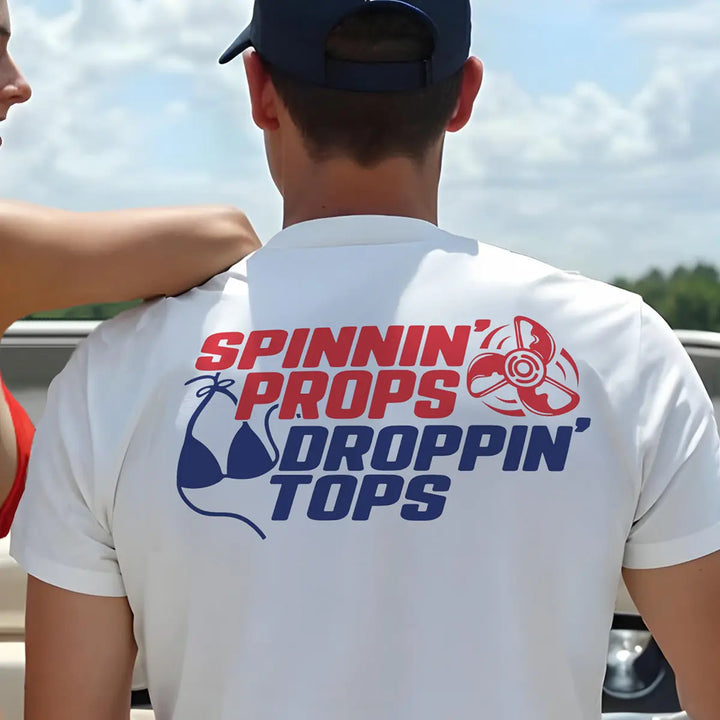 Spinning Props Dropping Tops Shirt