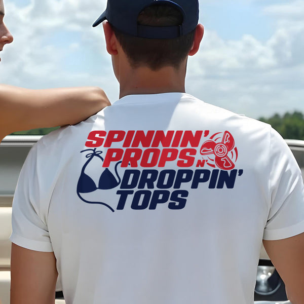 Spinning Props Dropping Tops Shirt