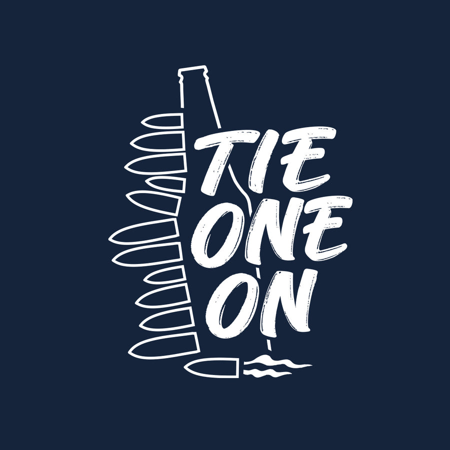 Tie One On –  Men's Performance Boating T-Shirt